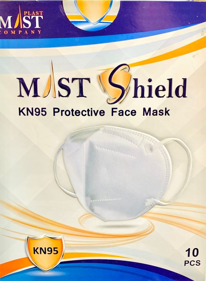 قناع الوجه الواقي KN95 5 (10 قطع)